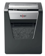 Rexel M510 paper shredder Micro-cut shredding 60 dB 22.3 cm Black, Silver