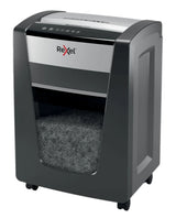 Rexel M515 paper shredder Micro-cut shredding 60 dB 23 cm Black, Silver