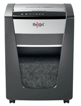 Rexel M515 paper shredder Micro-cut shredding 60 dB 23 cm Black, Silver