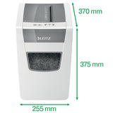 Leitz IQ Home Office Shredder DS paper shredder Cross shredding 58 dB 22 cm White