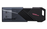 Kingston Technology DataTraveler 128GB Portable USB 3.2 Gen 1 Exodia Onyx