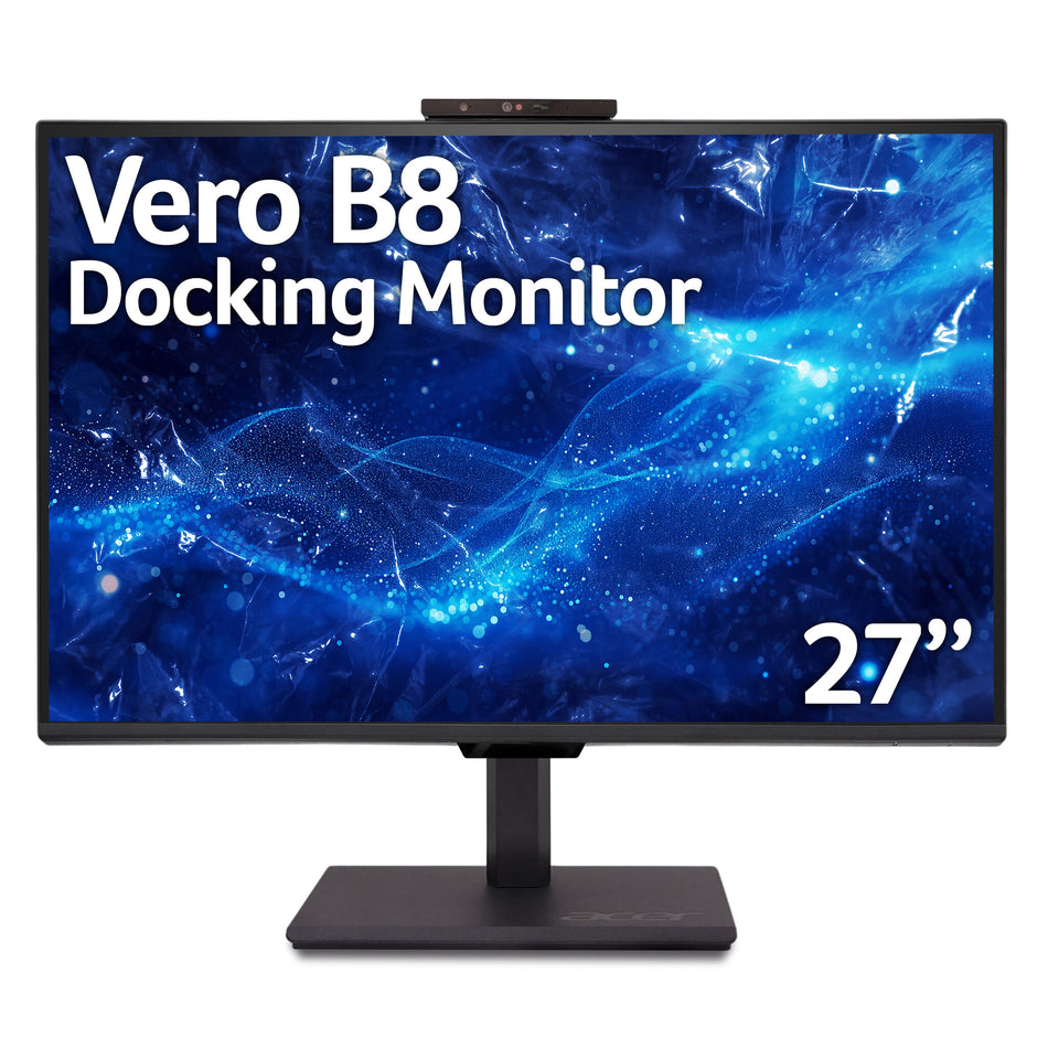 Acer B8 Vero B278UG 27" QHD Monitor computer monitor 68.6 cm (27") 2560 x 1440 pixels Wide Quad HD LED Black