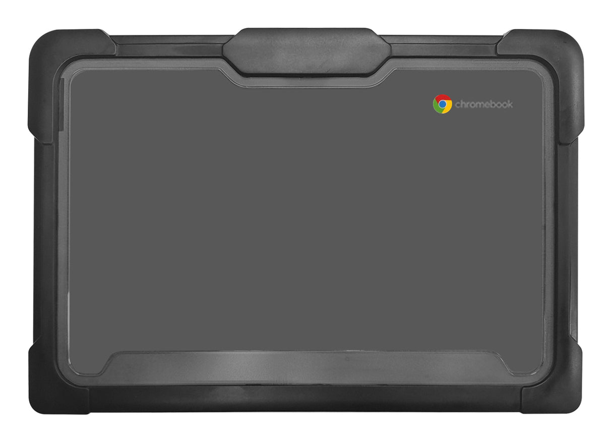 Techair TACHS005 Protective Hard Shell case for Lenovo 100e/100w 3rd Gen Chromebook (2-in-1), 11.6 black/clear