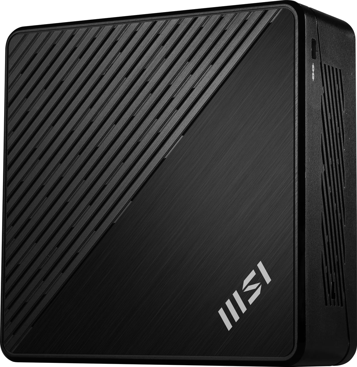 MSI Cubi N ADL Intel N200 Desktop PC, NUC, SFF, Mini Computer, HTPC, (4GB RAM, 128GB SSD, Windows 11 PRO), UHD Graphics/Type C/HDMI/DisplayPort/Dual LAN/WiFi 5/BT 5.1/VESA