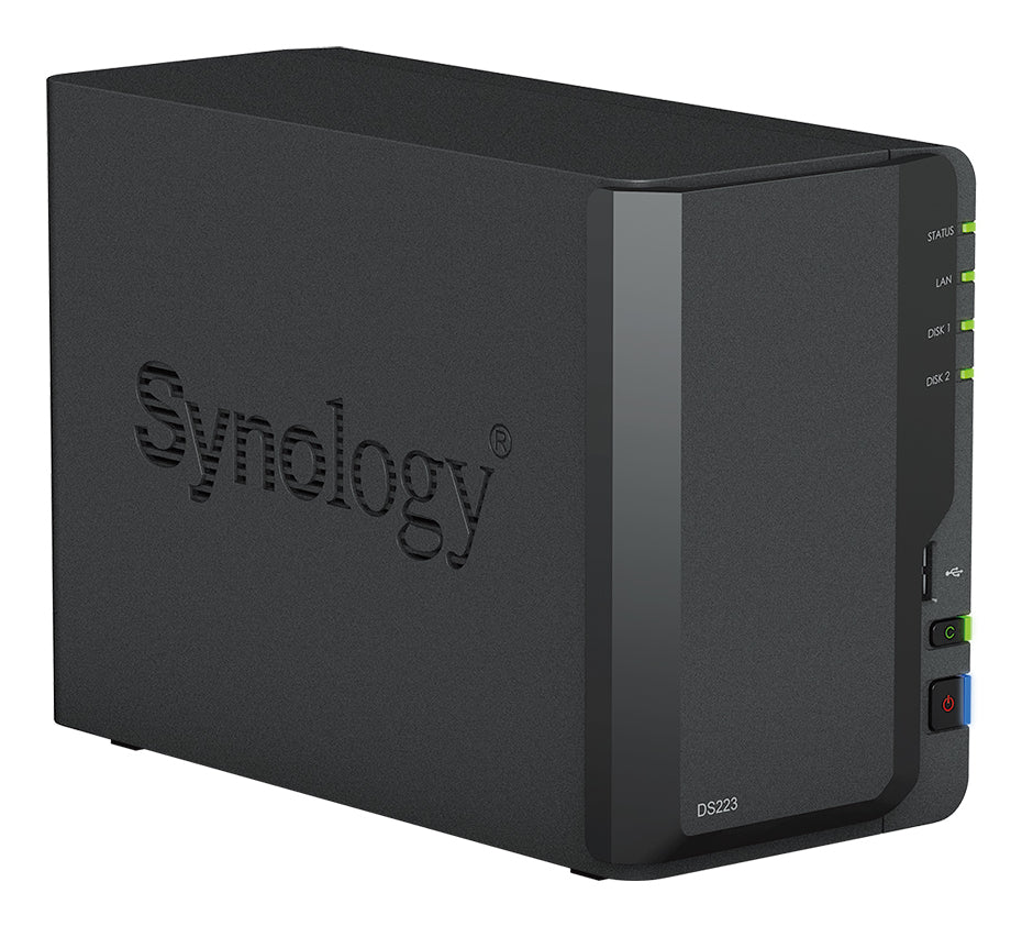 Synology DiskStation DS223 NAS/storage server Desktop Realtek RTD1619B 2 GB DDR4