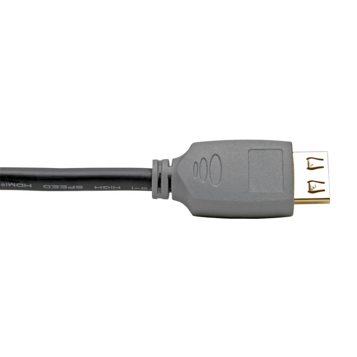 Tripp Lite P568-003-2A 4K HDMI Cable (M/M) - 4K 60 Hz, 4:4:4, Gripping Connectors, Black, 3 ft.