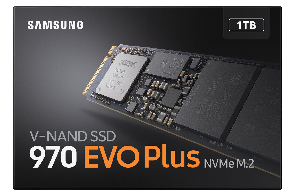 Samsung 970 EVO Plus M.2 1 TB PCI Express 3.0 NVMe V-NAND MLC