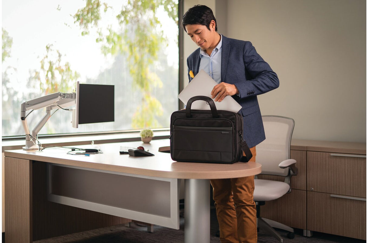 Kensington Contour 2.0 15.6" Business Laptop Briefcase