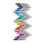 Sharpie Fine marker 24 pc(s) Fine tip Black