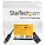 StarTech.com DisplayPort to HDMI Adapter - 4K 60Hz HDR10 Active DisplayPort 1.4 to HDMI 2.0b Video Converter - 4K DP to HDMI Adapter Dongle for Monitor/Display/TV - Latching DP Connector