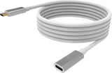 Vision TC 2MUSBCEXT USB cable 2 m USB 3.2 Gen 2 (3.1 Gen 2) USB C White