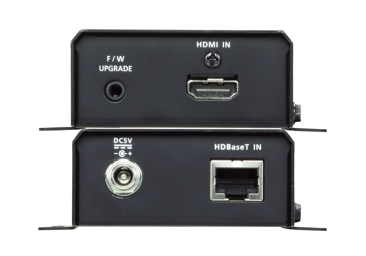 ATEN VE801 AV extender AV transmitter & receiver Black