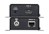 ATEN VE801 AV extender AV transmitter & receiver Black