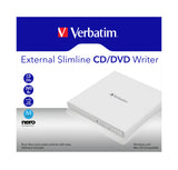 Verbatim Mobile DVD ReWriter USB 2.0 White