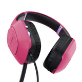 Trust GXT 415P Zirox Headset Wired Head-band Gaming Pink