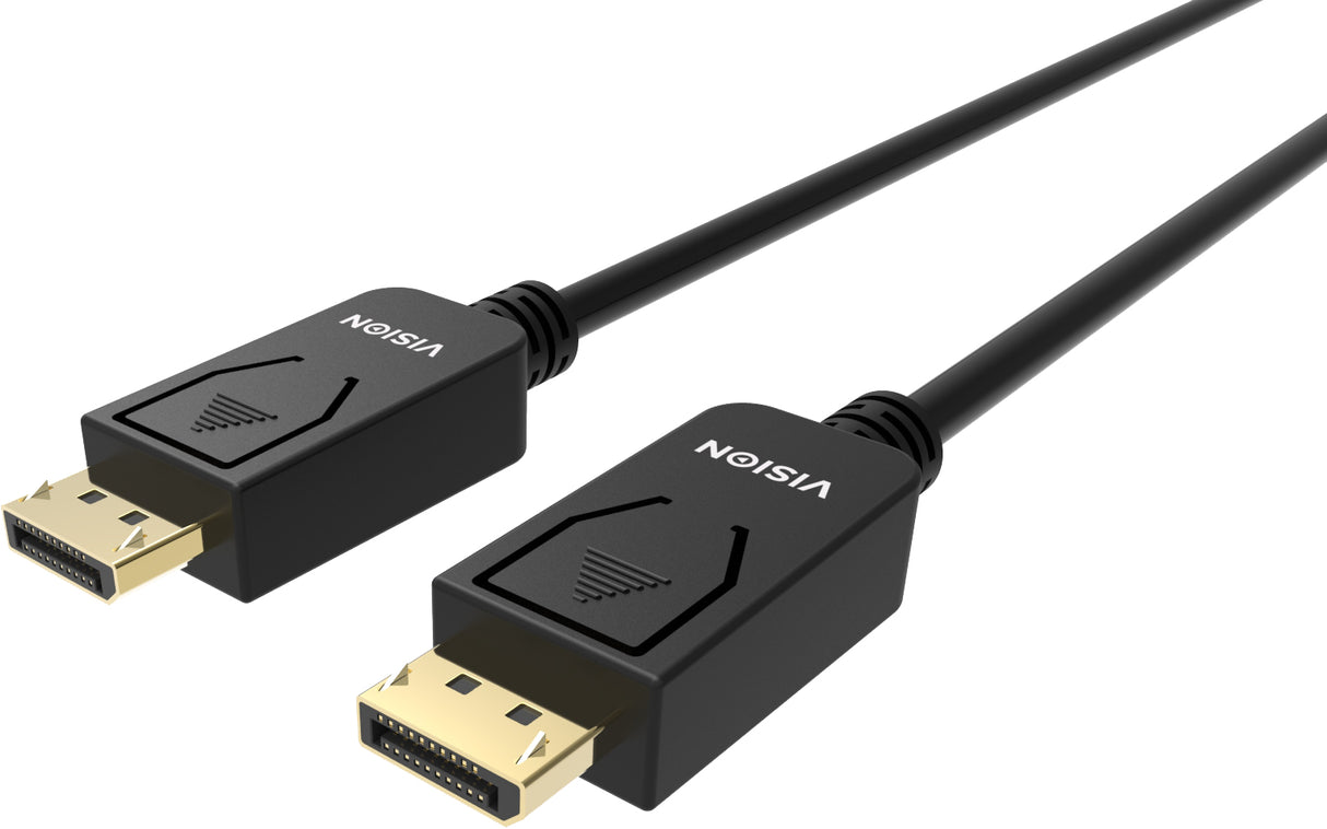 Vision TC 2MDP/BL DisplayPort cable 2 m Black