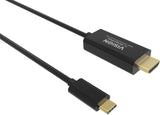 Vision TC-2MUSBCHDMI-BL 2 m USB Type-C HDMI Type A (Standard) Black