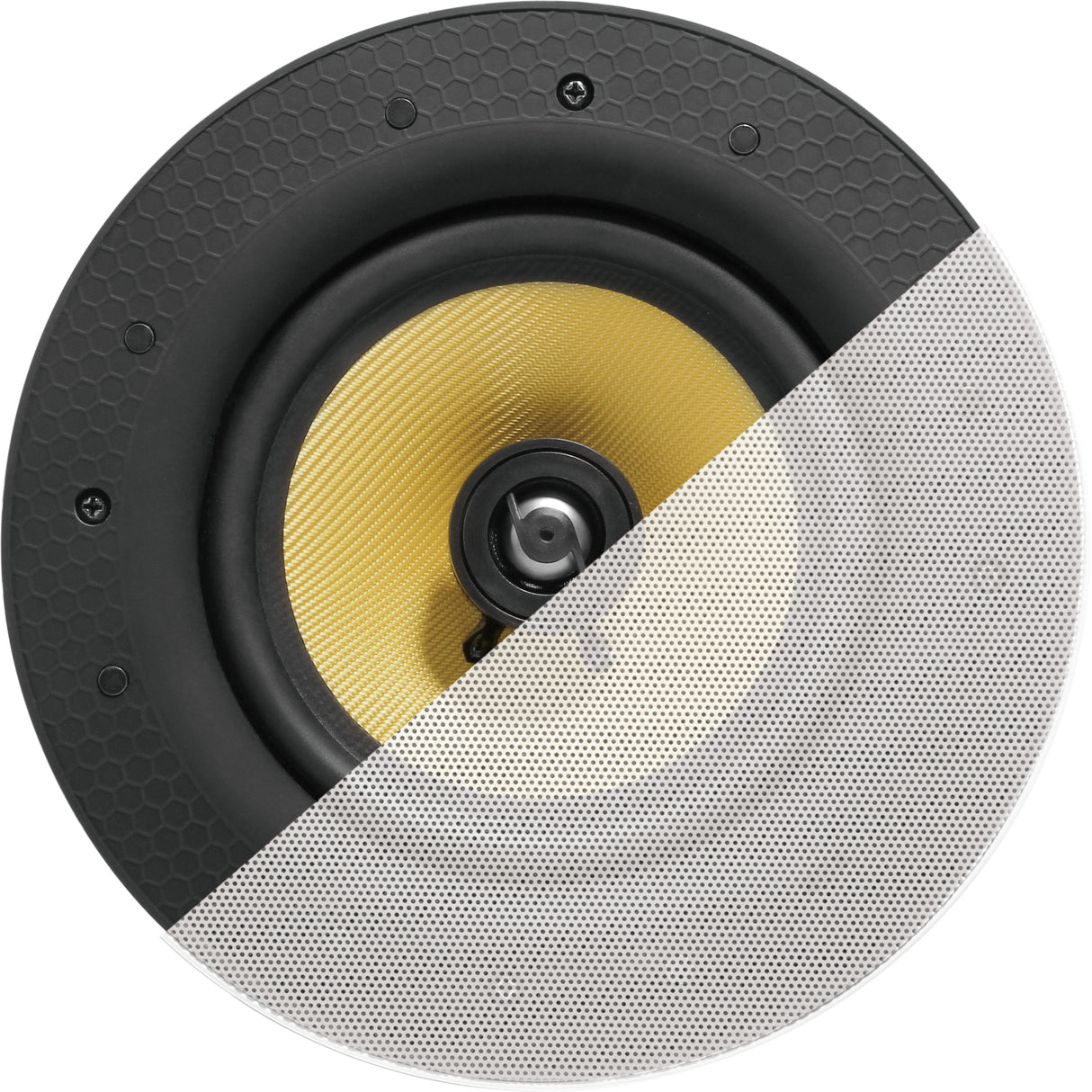 Vision CS-1900 loudspeaker 1-way Black, White, Yellow Wired 60 W