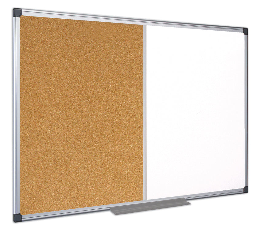 Bi-Office XA0302170 insert notice board Indoor White, Wood Aluminium