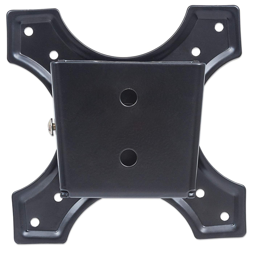 Manhattan TV & Monitor Mount, Wall, Fixed, 1 screen, Screen Sizes: 10-32", Black, VESA 75x75 to 100x100mm, Max 15kg, Lifetime Warranty