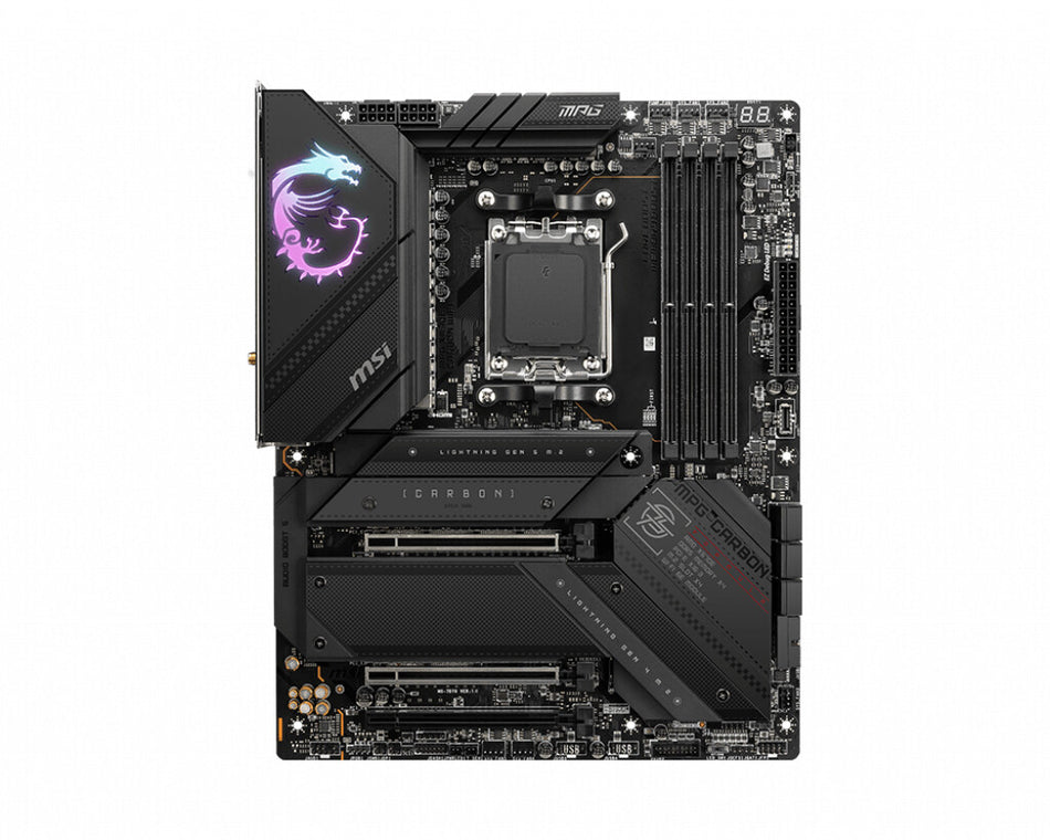 MSI MPG X670E CARBON WIFI motherboard AMD X670 Socket AM5 ATX