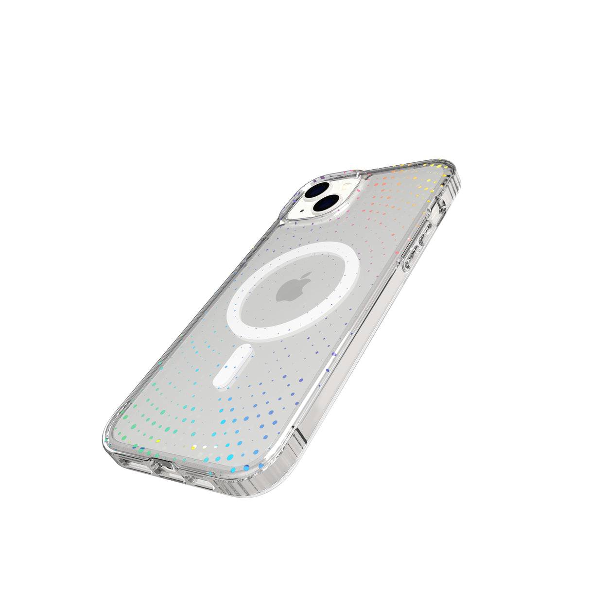 Tech21 EVO SPARKLE W/MGSAFE RADIANT IPHONE 14 PLUS mobile phone case 16.5 cm (6.5") Cover Transparent