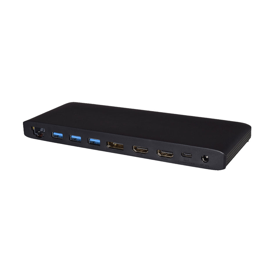 V7 DOCKUCPT3D laptop dock/port replicator Wired USB 3.2 Gen 2 (3.1 Gen 2) Type-C Black