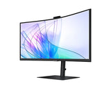 Samsung LS34C652VAU computer monitor 86.4 cm (34") 3440 x 1440 pixels Wide Quad HD LED Black