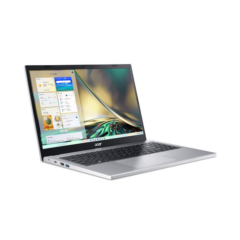 Acer Aspire 3 A315-510P Traditional Notebook - Intel Core i3-N305, 8GB, 512GB SSD, Integrated Graphics, 15.6" FHD, Windows 11, Silver