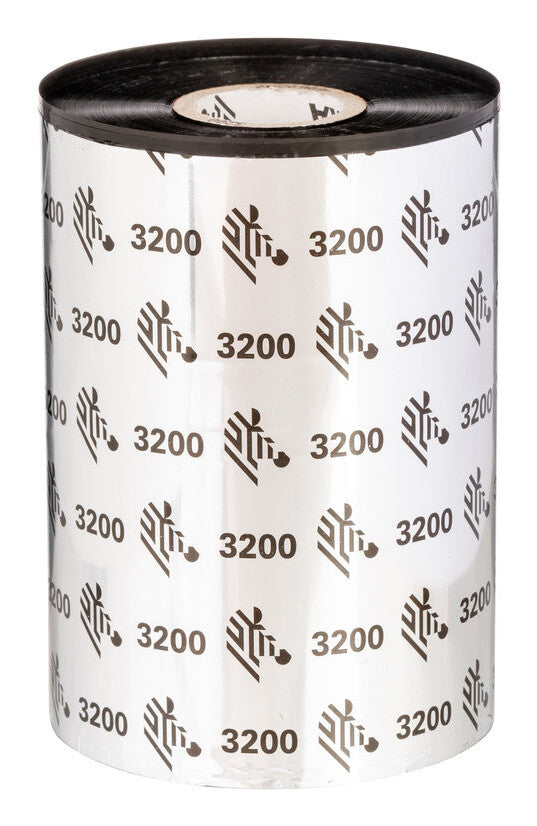 Zebra 3200 Wax/Resin thermal ribbon 300 m Black