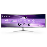 Philips Evnia 8000 49M2C8900L/00 computer monitor 124.2 cm (48.9") 5120 x 1440 pixels Dual QHD QDOLED White