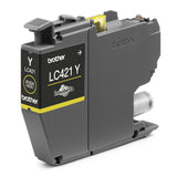 Brother LC-421Y Ink cartridge yellow, 200 pages for Brother DCP-J 1050