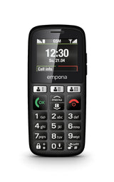 Emporia emporiaHAPPY 70 g Black Entry-level phone