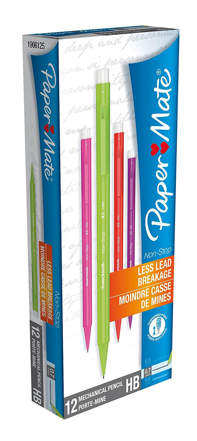 Papermate Non-Stop mechanical pencil 0.7 mm HB 12 pc(s)