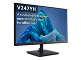 Acer V7 Vero V247YHbi - 24", Full HD (1920x1080), 100Hz, 4Ms, HDMI, VGA