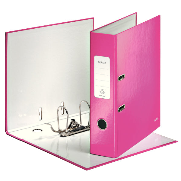 Leitz 180° WOW ring binder A4 Pink