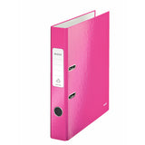 Leitz 180° WOW ring binder A4 Pink