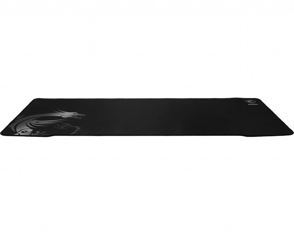 MSI AGILITY GD70 Pro Gaming Mousepad '900mm x 400mm, Pro Gamer Silk Surface, Iconic Dragon Design, Anti-slip and shock-absorbing rubber base, Reinforced stitched edges'