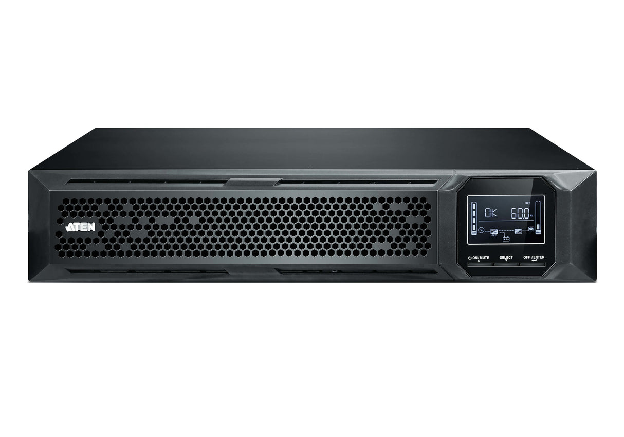 ATEN OL1500HV uninterruptible power supply (UPS) Double-conversion (Online) 1.5 kVA 1500 W 8 AC outlet(s)