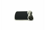 Kensington Duo Gel Mouse Pad with Integrated Wrist Support - Smoke/Black