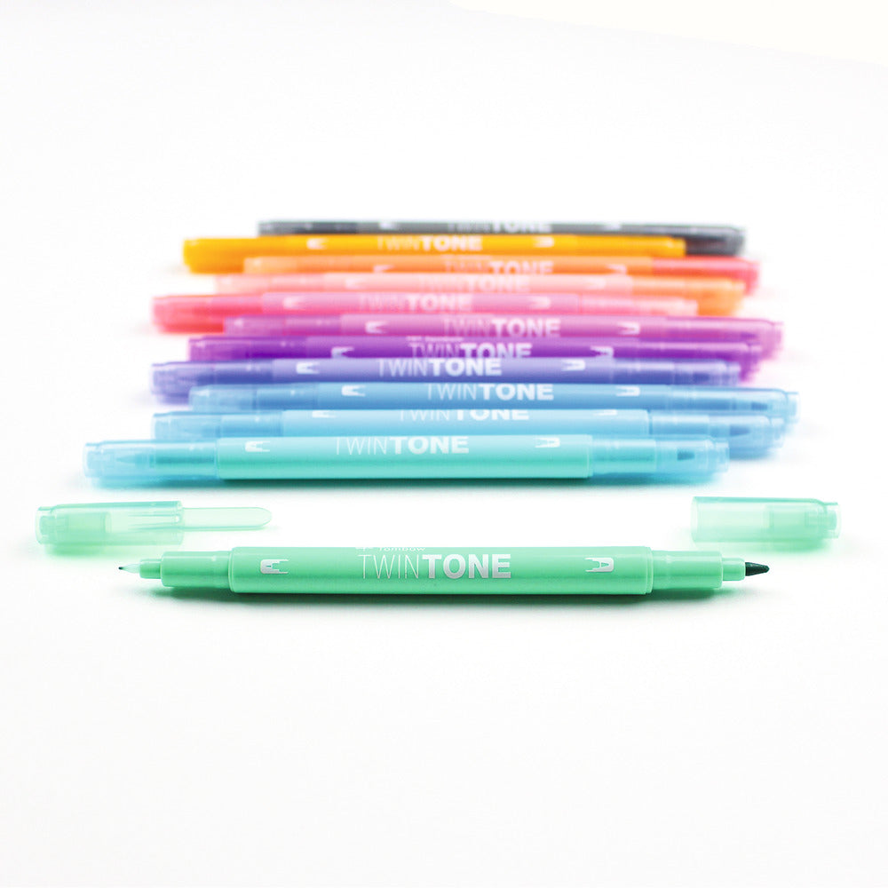 Tombow WS-PK-12P-1 felt pen Multi Multicolour 12 pc(s)