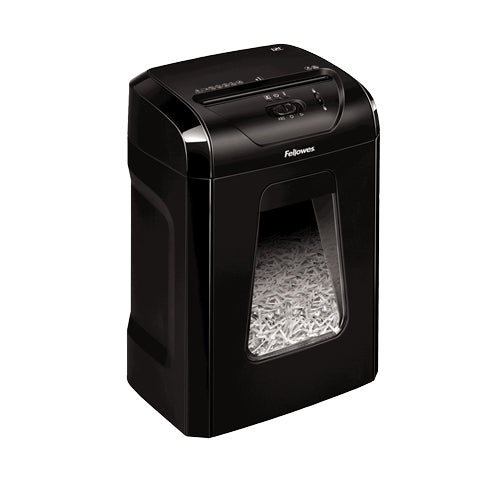 Fellowes Powershred 12C Cross-Cut Shredder paper shredder Cross shredding 22.5 cm Black