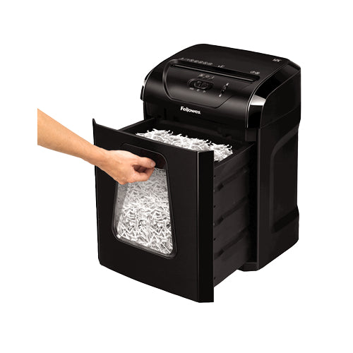 Fellowes Powershred 12C Cross-Cut Shredder paper shredder Cross shredding 22.5 cm Black