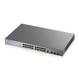 Zyxel GS1350-26HP Managed L2 Gigabit Ethernet (10/100/1000) Power over Ethernet (PoE) Grey