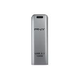 PNY FD128ESTEEL31G-EF USB flash drive 128 GB 3.2 Gen 1 (3.1 Gen 1) Stainless steel