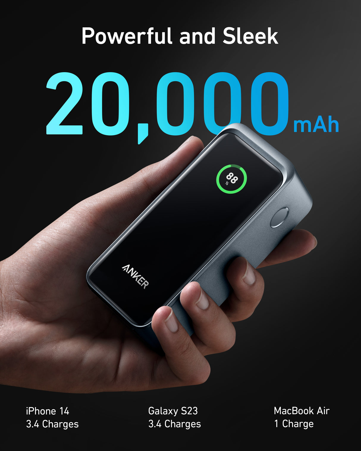 Anker Prime 20000 mAh Black