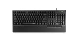 Rapoo NK2000 keyboard Universal USB QWERTY Black