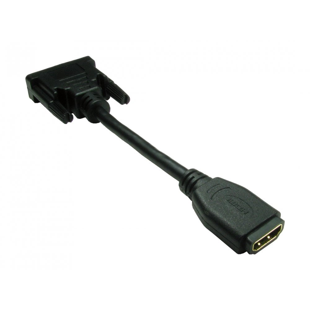 Cables Direct CDL-DV006CAB video cable adapter 0.15 m DVI-D HDMI Type A (Standard) Black