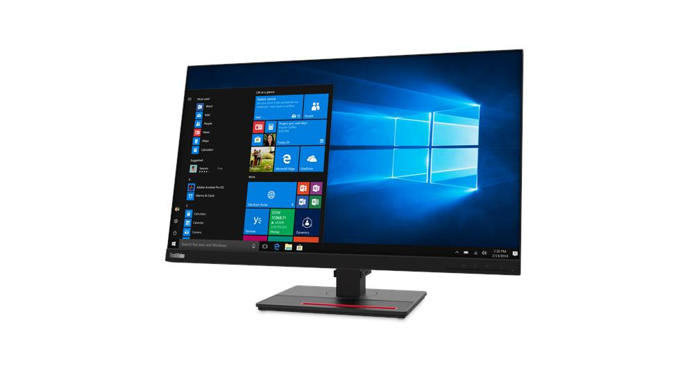 Lenovo ThinkVision T27q-20 computer monitor 68.6 cm (27") 2560 x 1440 pixels Quad HD LCD Black