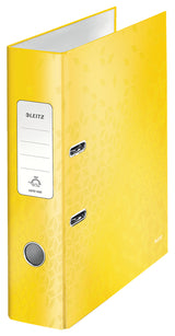 Leitz 180° WOW ring binder A4 Yellow